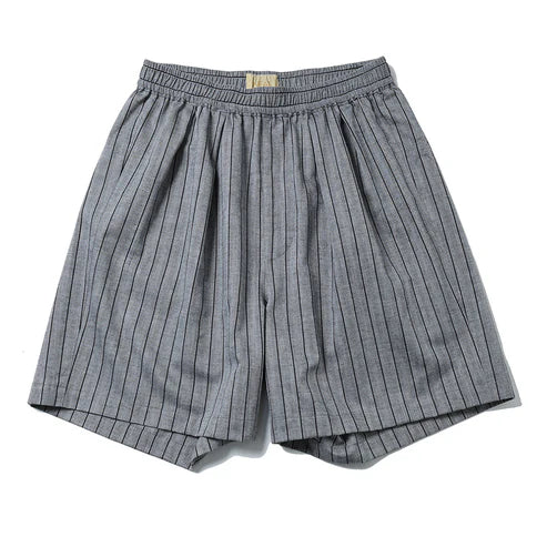 NEAT 25SS Cotton Herringbone Stripe Big Trunks Shorts