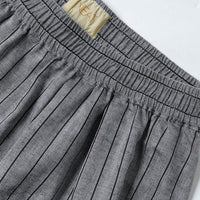 NEAT 25SS Cotton Herringbone Stripe Big Trunks Shorts