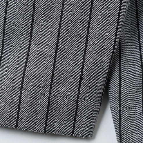 NEAT 25SS Cotton Herringbone Stripe Big Trunks Shorts