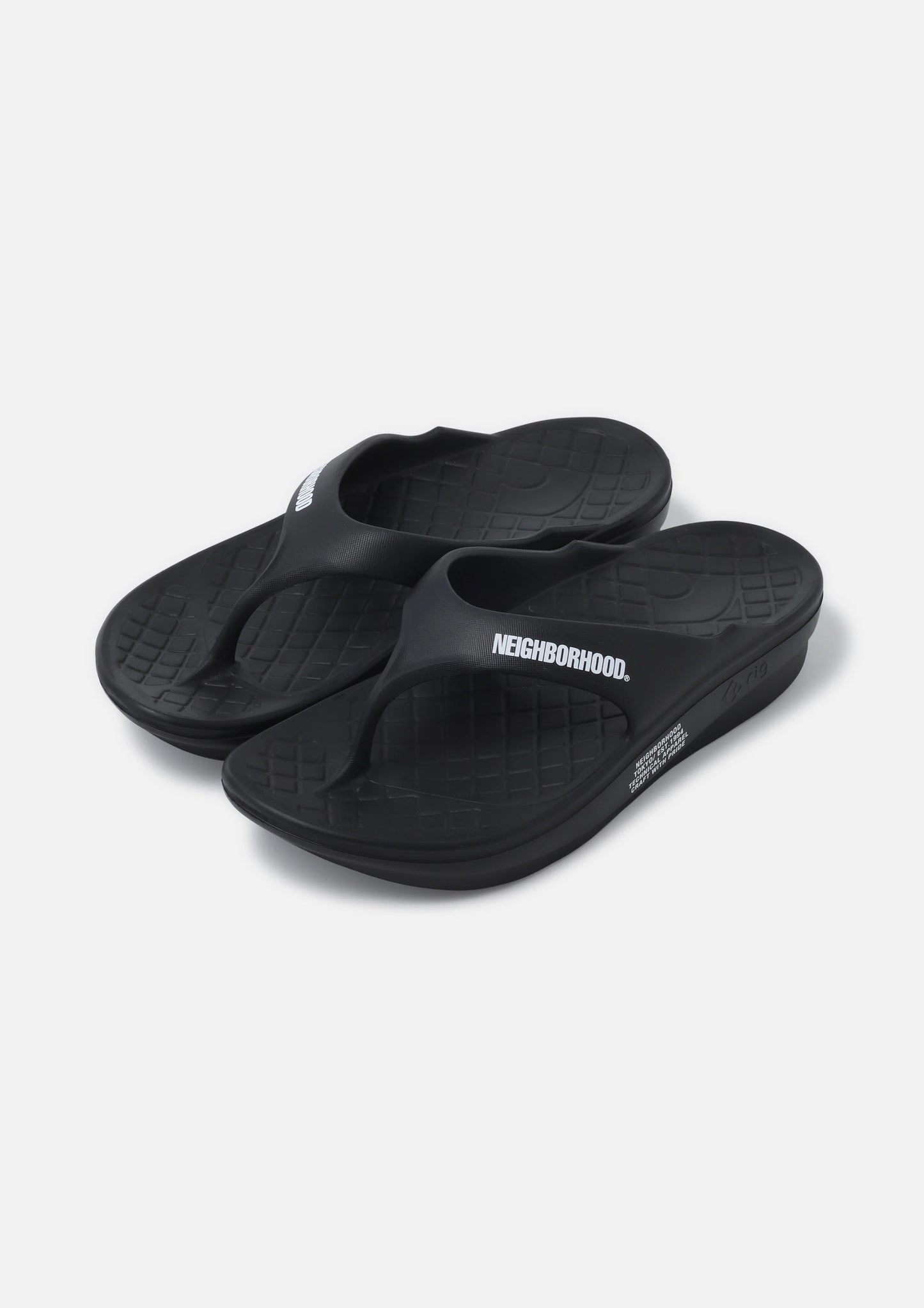 NEIGHBORHOOD x RIG FOOTWEAR . FLIP FLOP 2.0