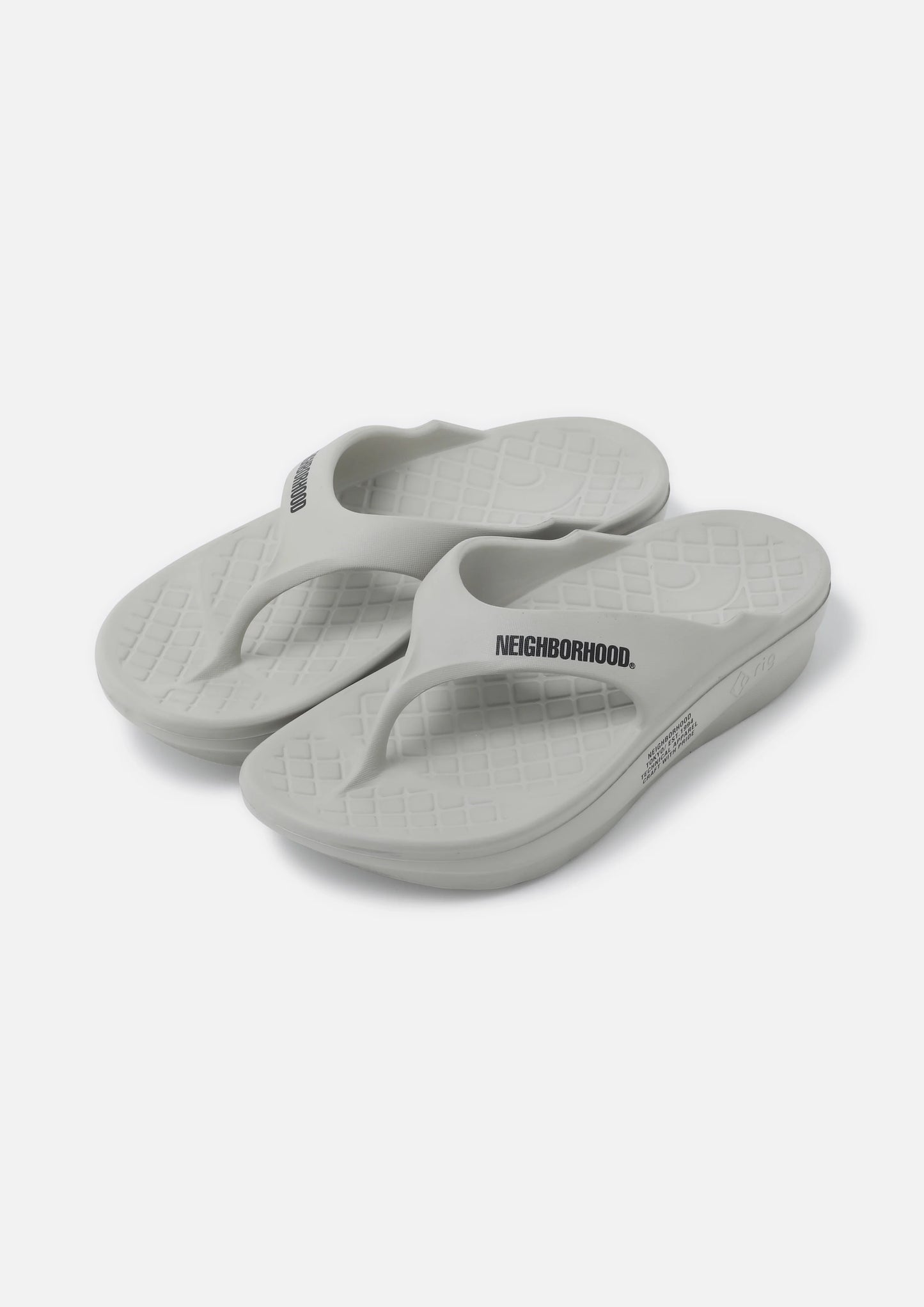 NEIGHBORHOOD x RIG FOOTWEAR . FLIP FLOP 2.0