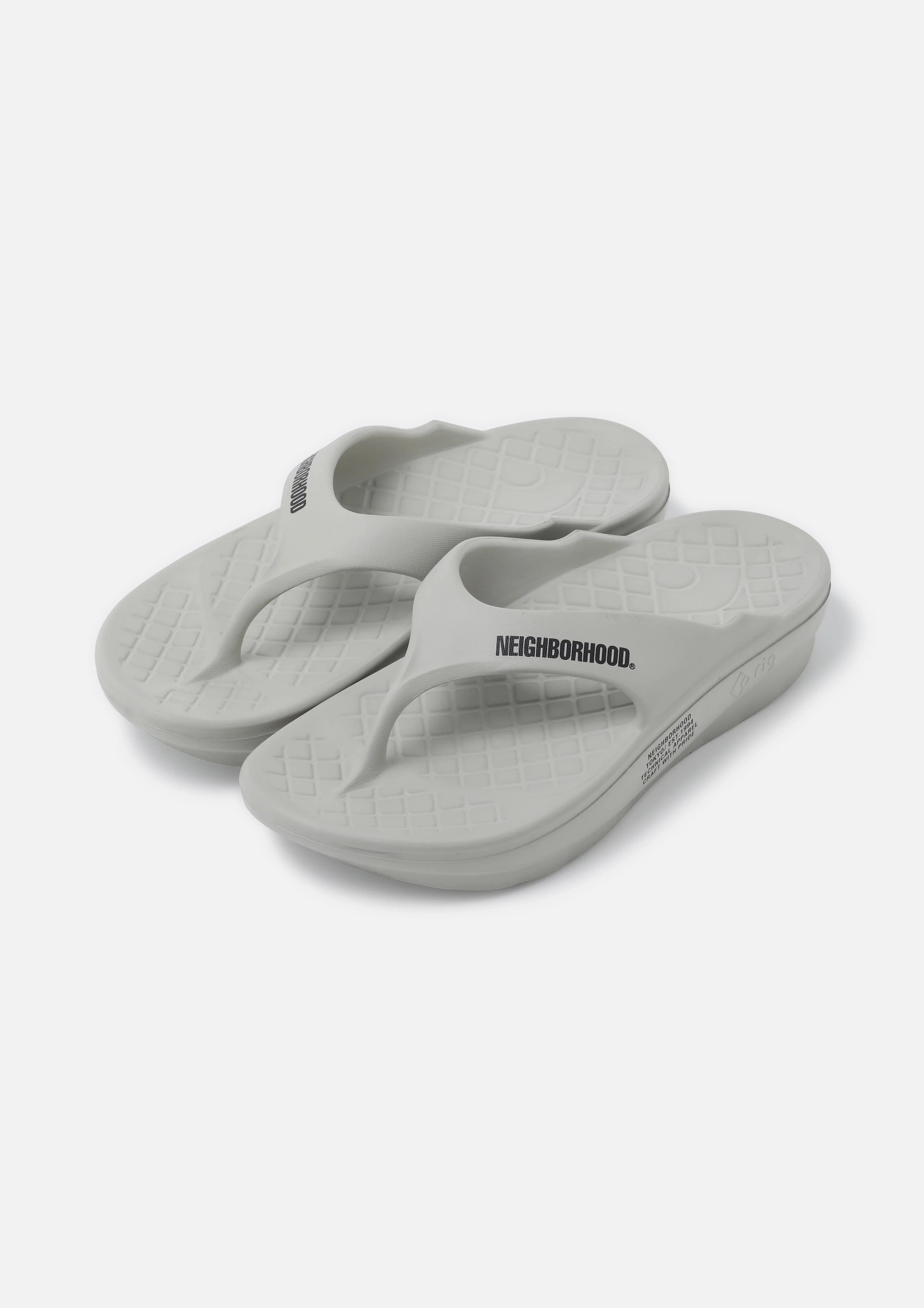 NEIGHBORHOOD x RIG FOOTWEAR . FLIP FLOP 2.0