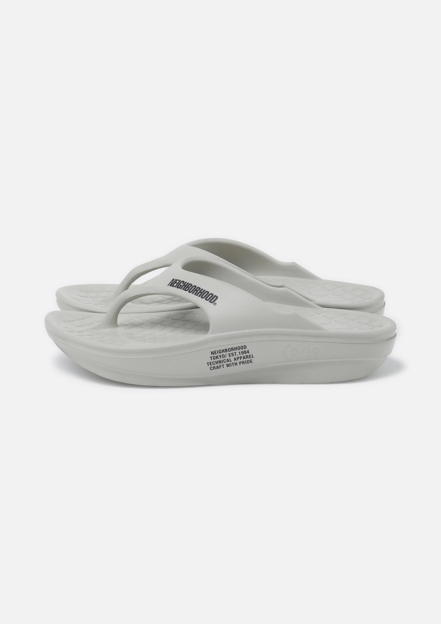 NEIGHBORHOOD x RIG FOOTWEAR . FLIP FLOP 2.0