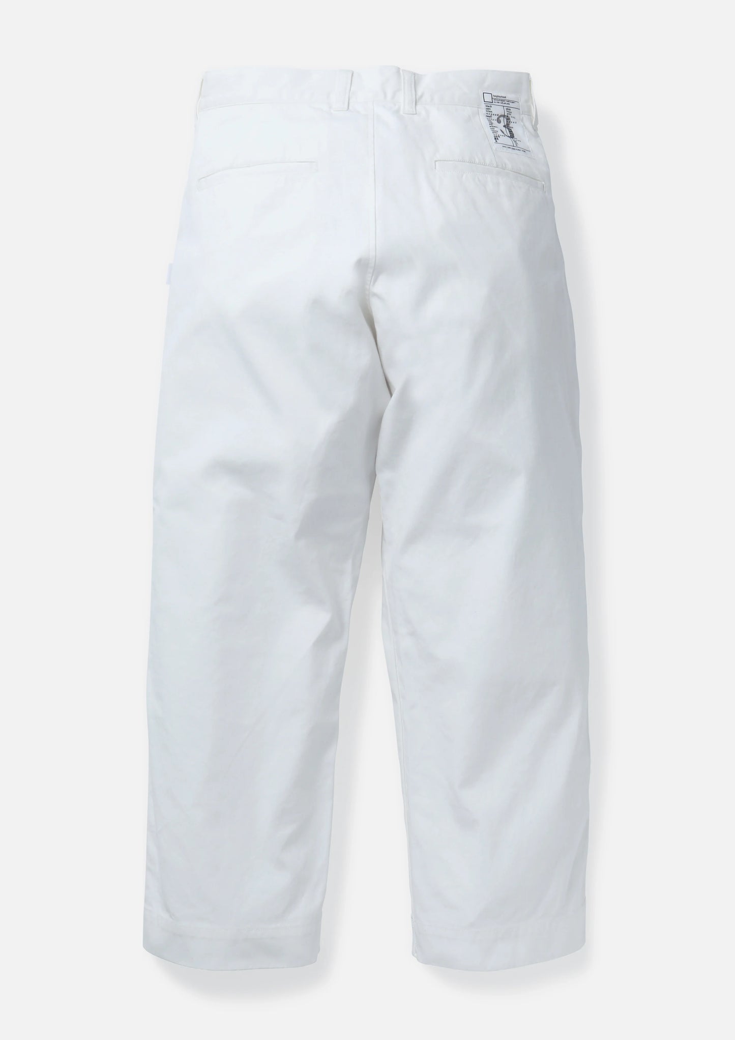 NEIGHBORHOOD 25SS BW PLAIN PANTS