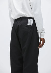 NEIGHBORHOOD 25SS BW PLAIN PANTS