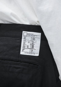 NEIGHBORHOOD 25SS BW PLAIN PANTS