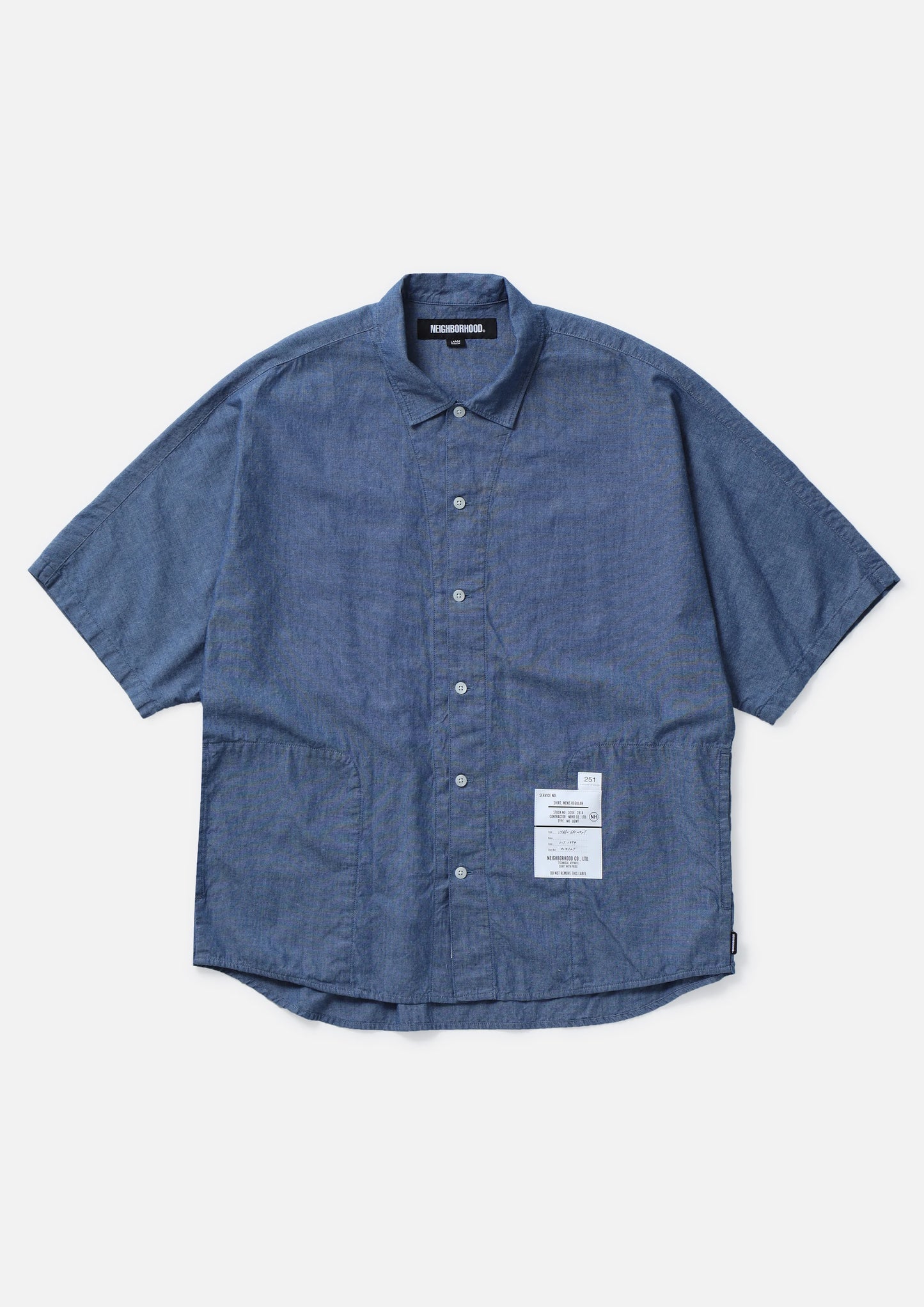 NEIGHBORHOOD 25SS DOLMANSLEEVE SHIRT SS