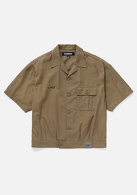NEIGHBORHOOD 25SS BELTED OFFICER SHIRT SS