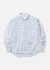 NEIGHBORHOOD 25SS BW . PLAIN SHIRT LS