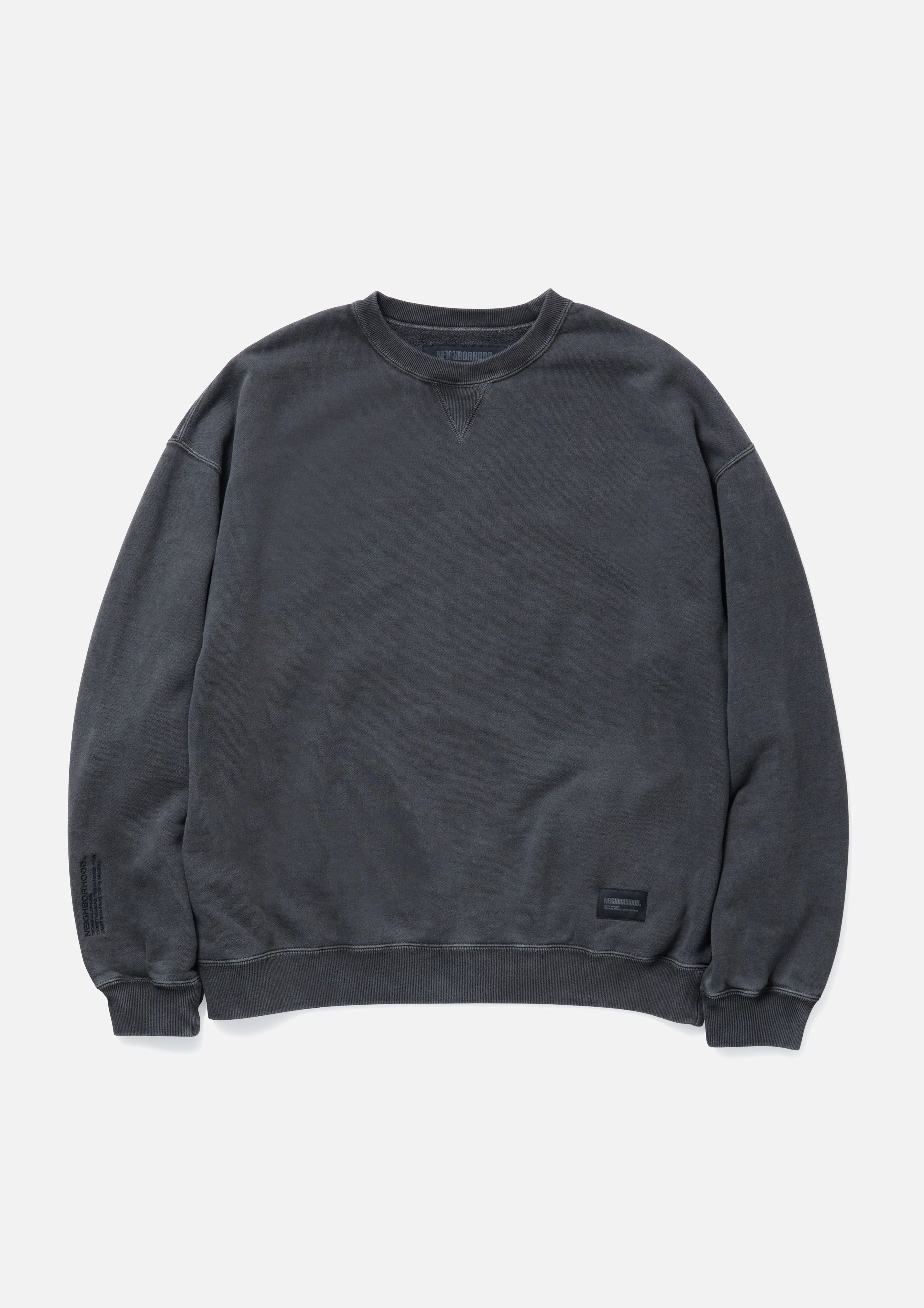 NEIGHBORHOOD 25SS PIGMENT DYED SWEAT SHIRT LS