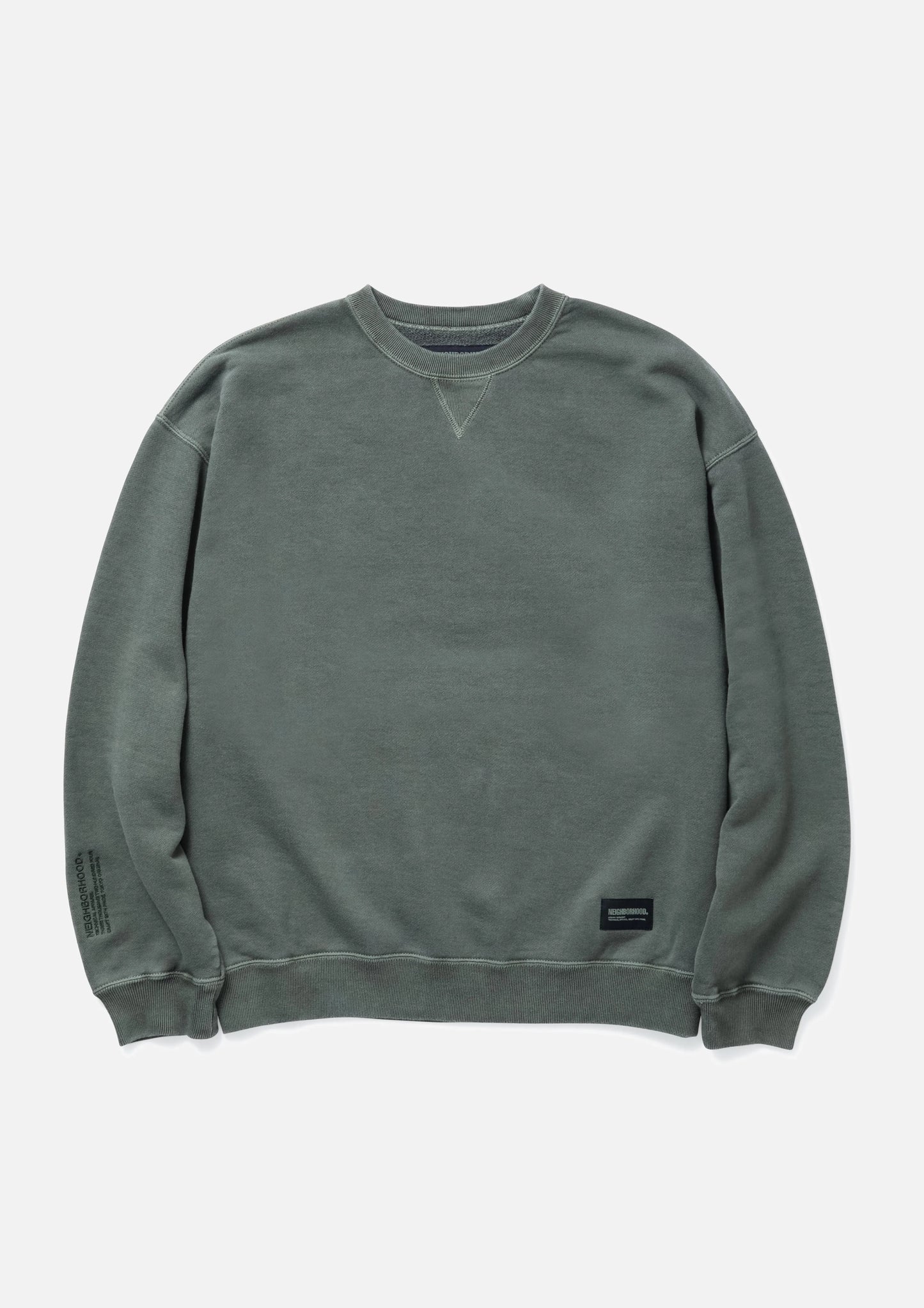 NEIGHBORHOOD 25SS PIGMENT DYED SWEAT SHIRT LS