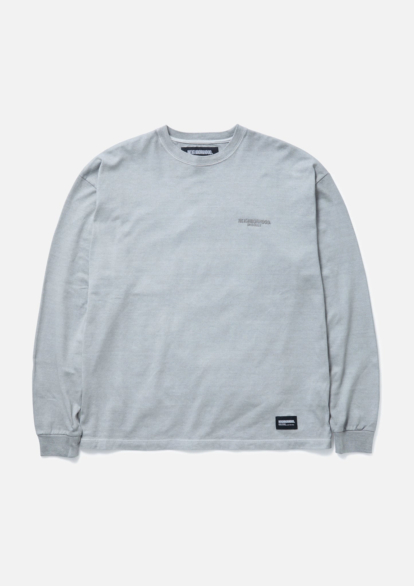 NEIGHBORHOOD 25SS PIGMENT DYED CREWNECK LS