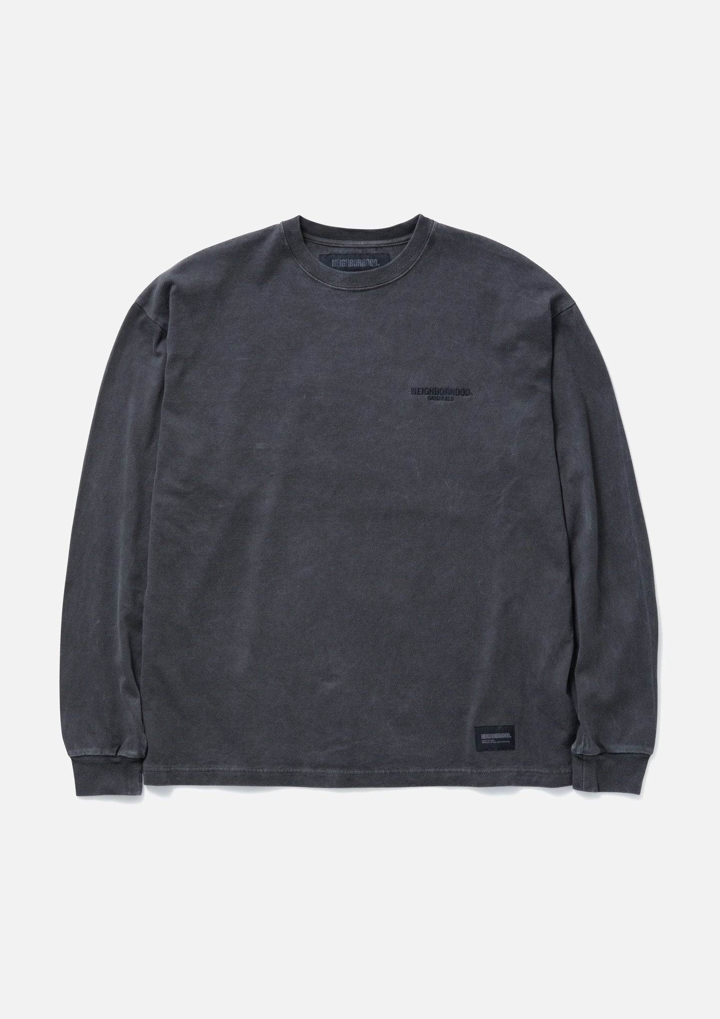 NEIGHBORHOOD 25SS PIGMENT DYED CREWNECK LS