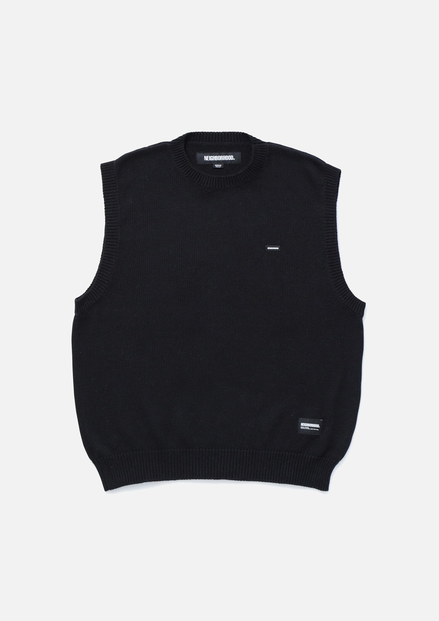 NEIGHBORHOOD 25SS PLAIN CREWNECK VEST