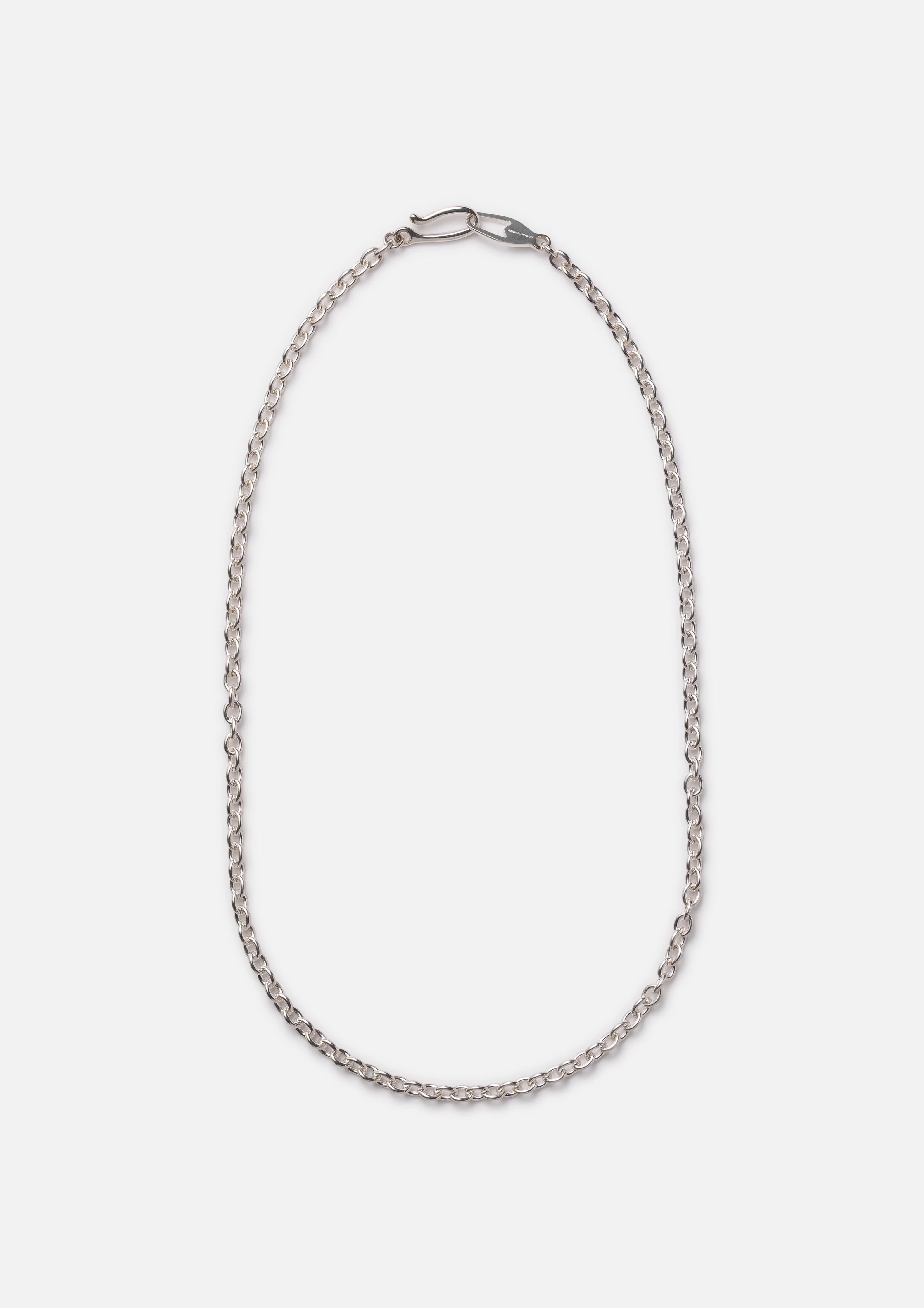 NEIGHBORHOOD 25SS SILVER BOLD CHAIN NECKLACE