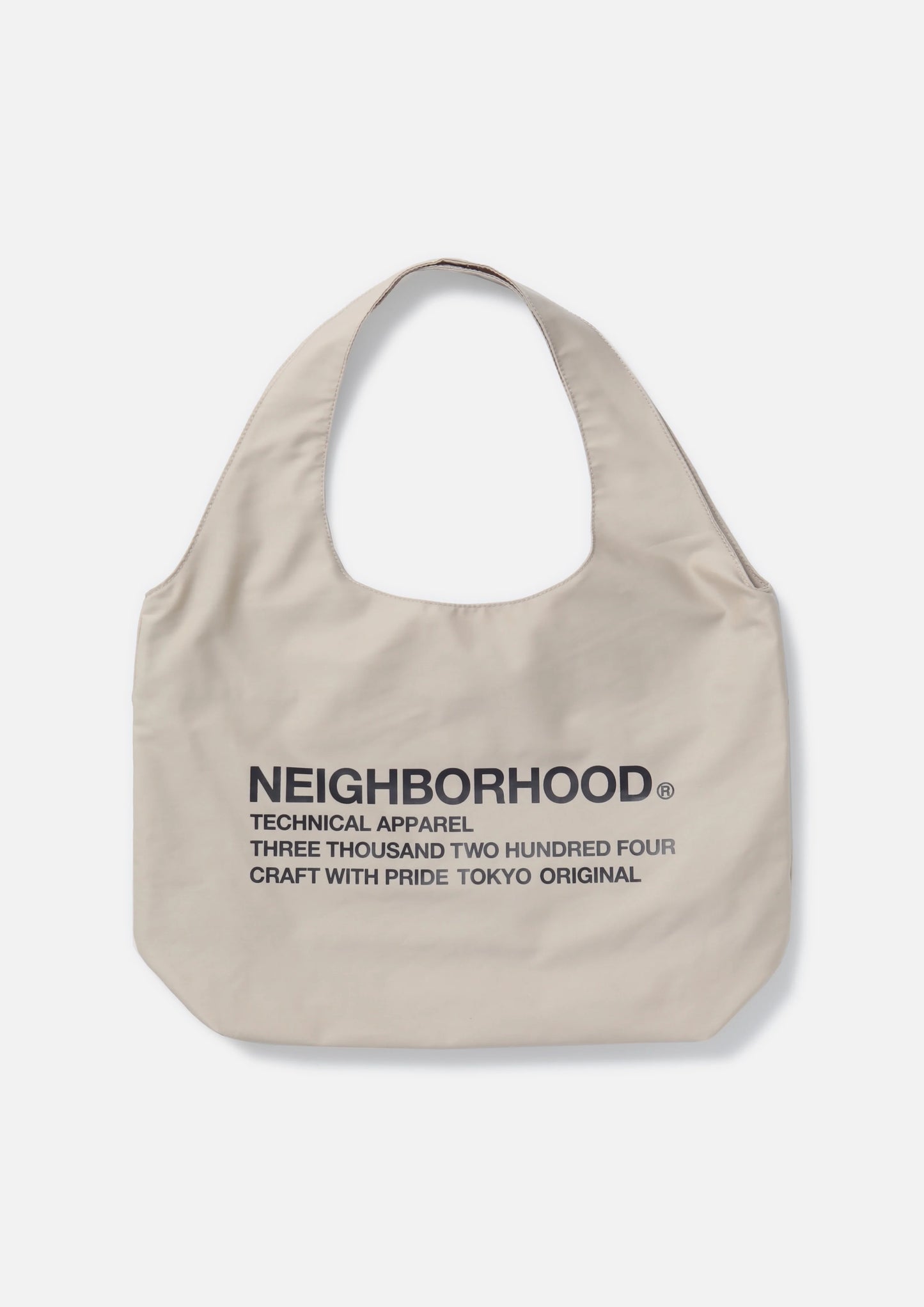 NEIGHBORHOOD 25SS LOGO TOTE BAG