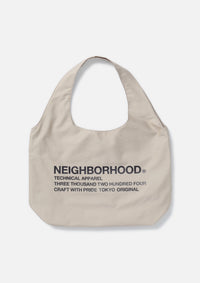 NEIGHBORHOOD 25SS LOGO TOTE BAG