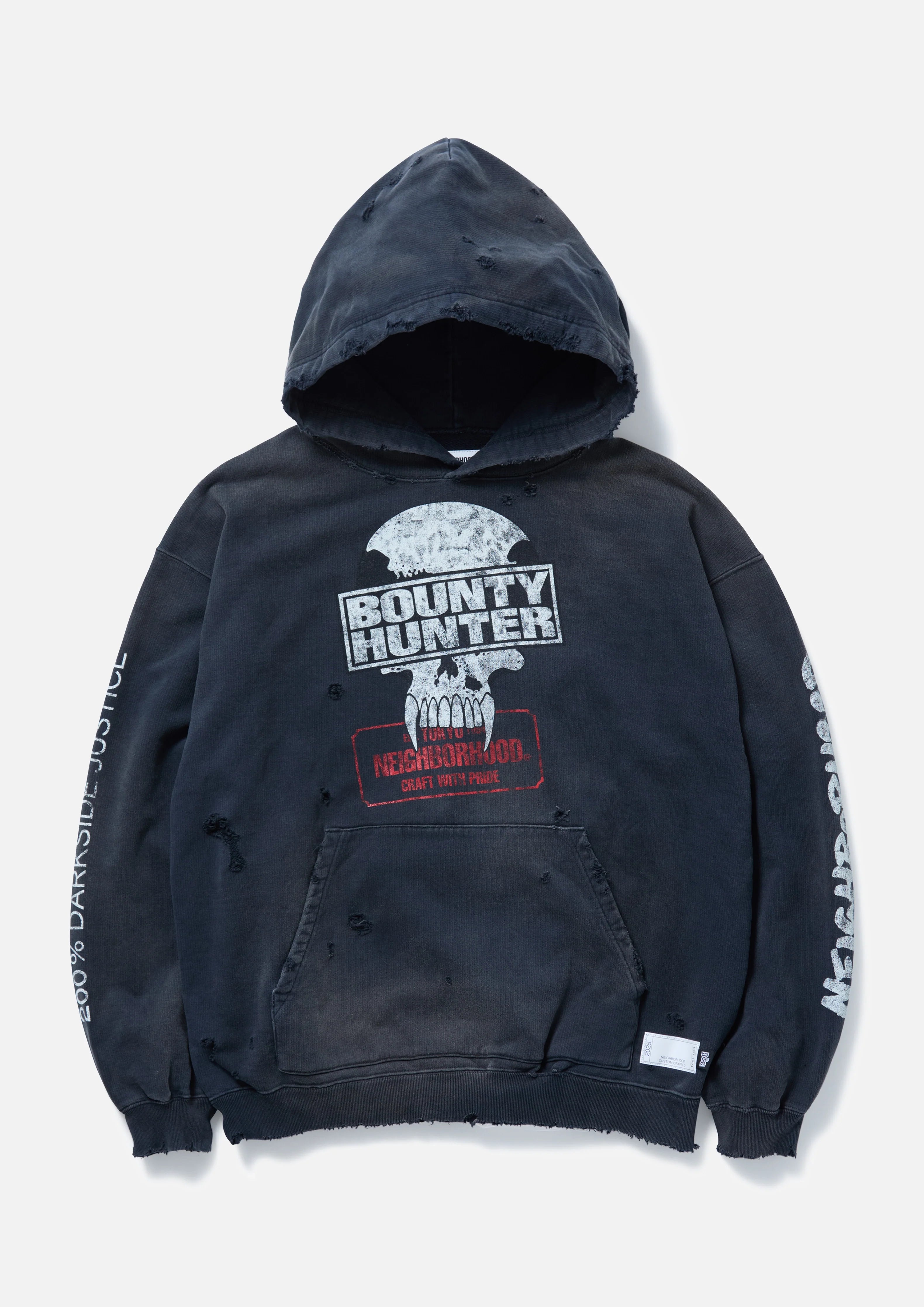 NEIGHBORHOOD x BOUNTY HUNTER / SAVAGE SWEAT HOODIE LS