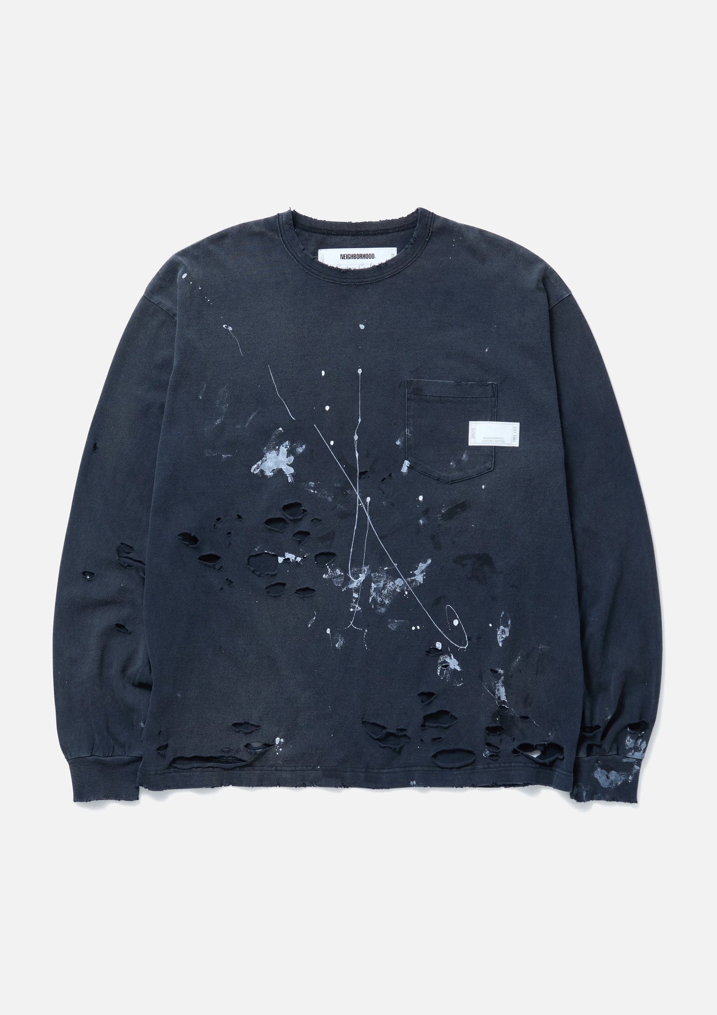 NEIGHBORHOOD 25SS SAVAGE CREWNECK-P LS