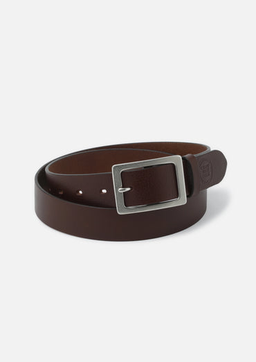 NEIGHBORHOOD 25SS LEATHER WIDE BELT