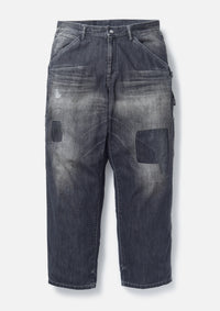 NEIGHBORHOOD 25SS SAVAGE LW DENIM PAINTER PANTS