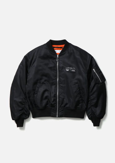 NEIGHBORHOOD x Jamie Morgan x Keisuke Baba / BF . MA-1 FLIGHT JACKET