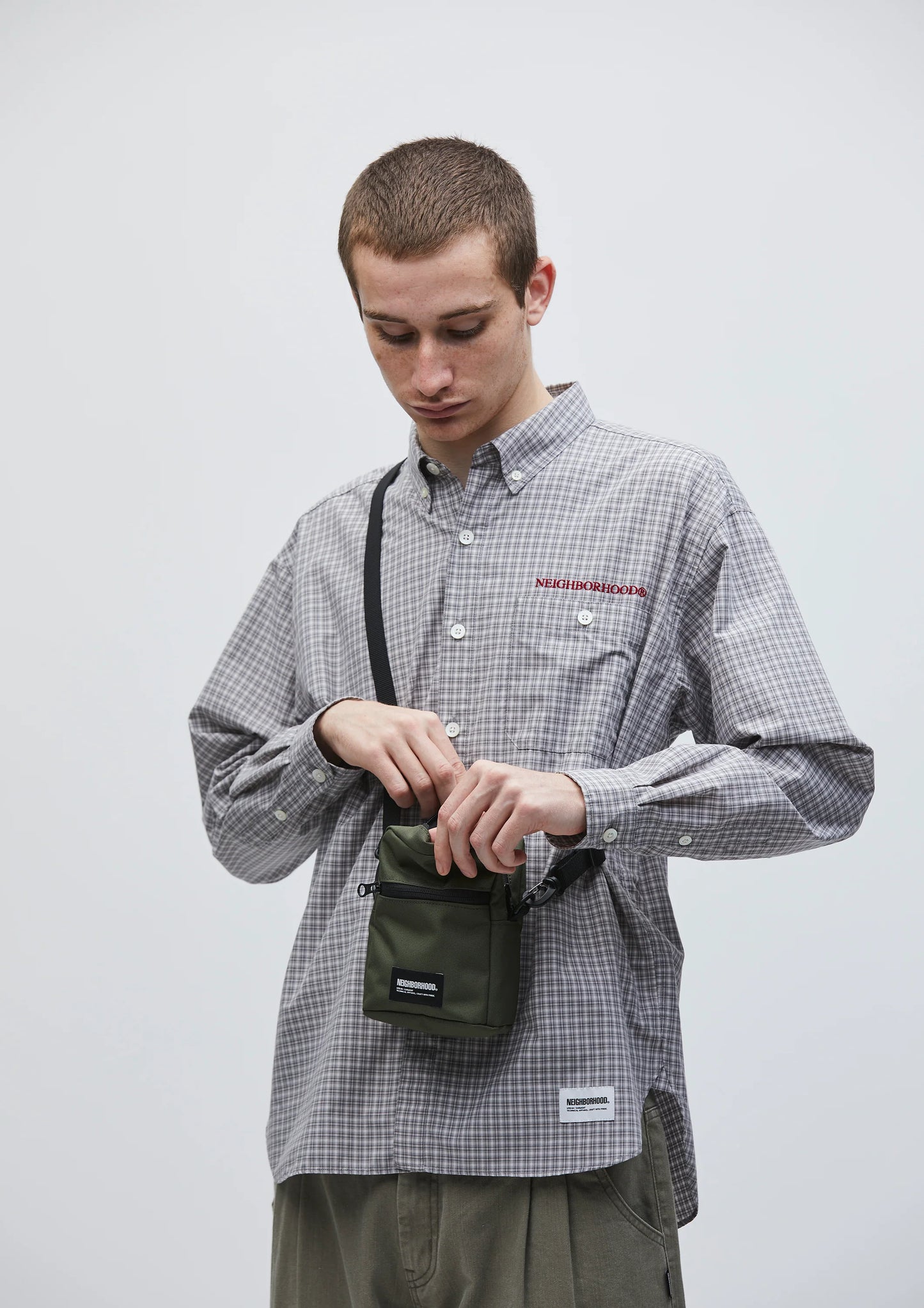 NEIGHBORHOOD 25SS MINI VERTICAL BAG