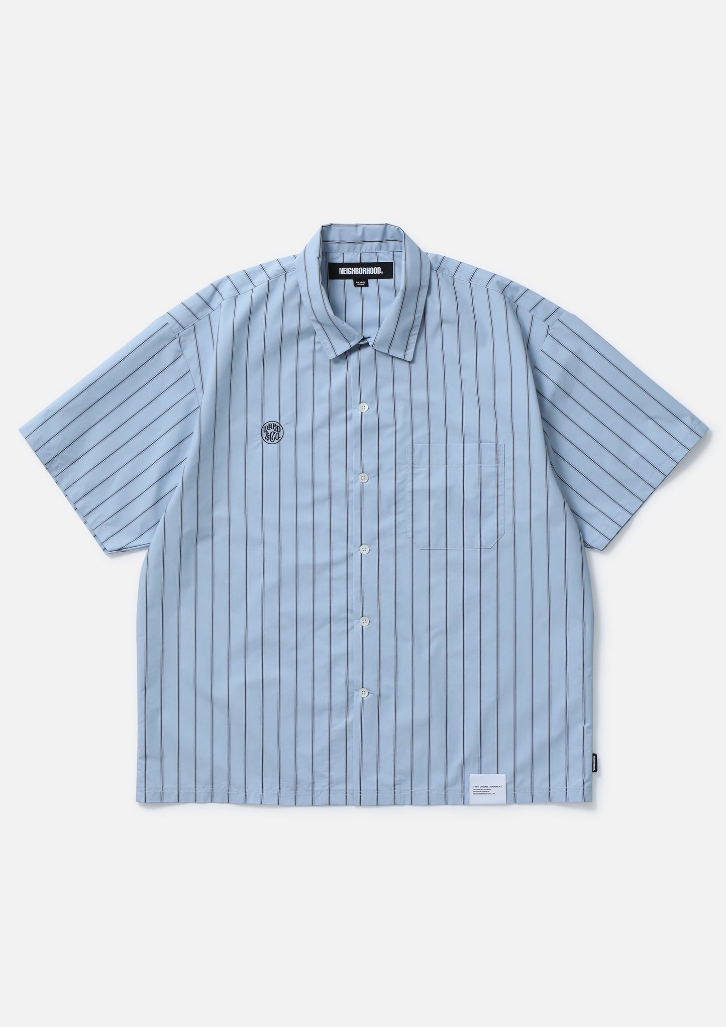 NEIGHBORHOOD 25SS STRIPE WORK SHIRT SS