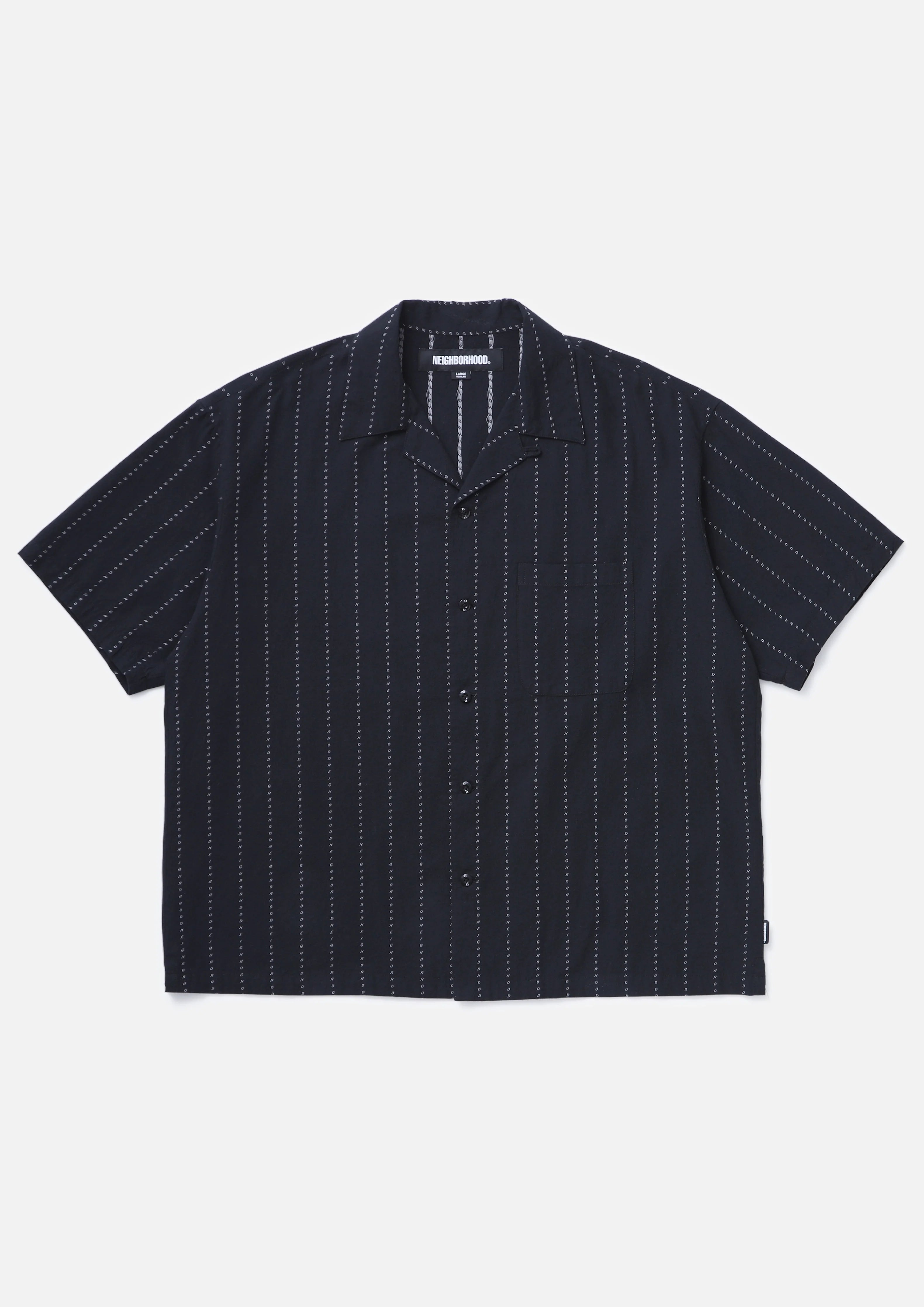 NEIGHBORHOOD 25SS DOBBY HAWAIIAN SHIRT SS