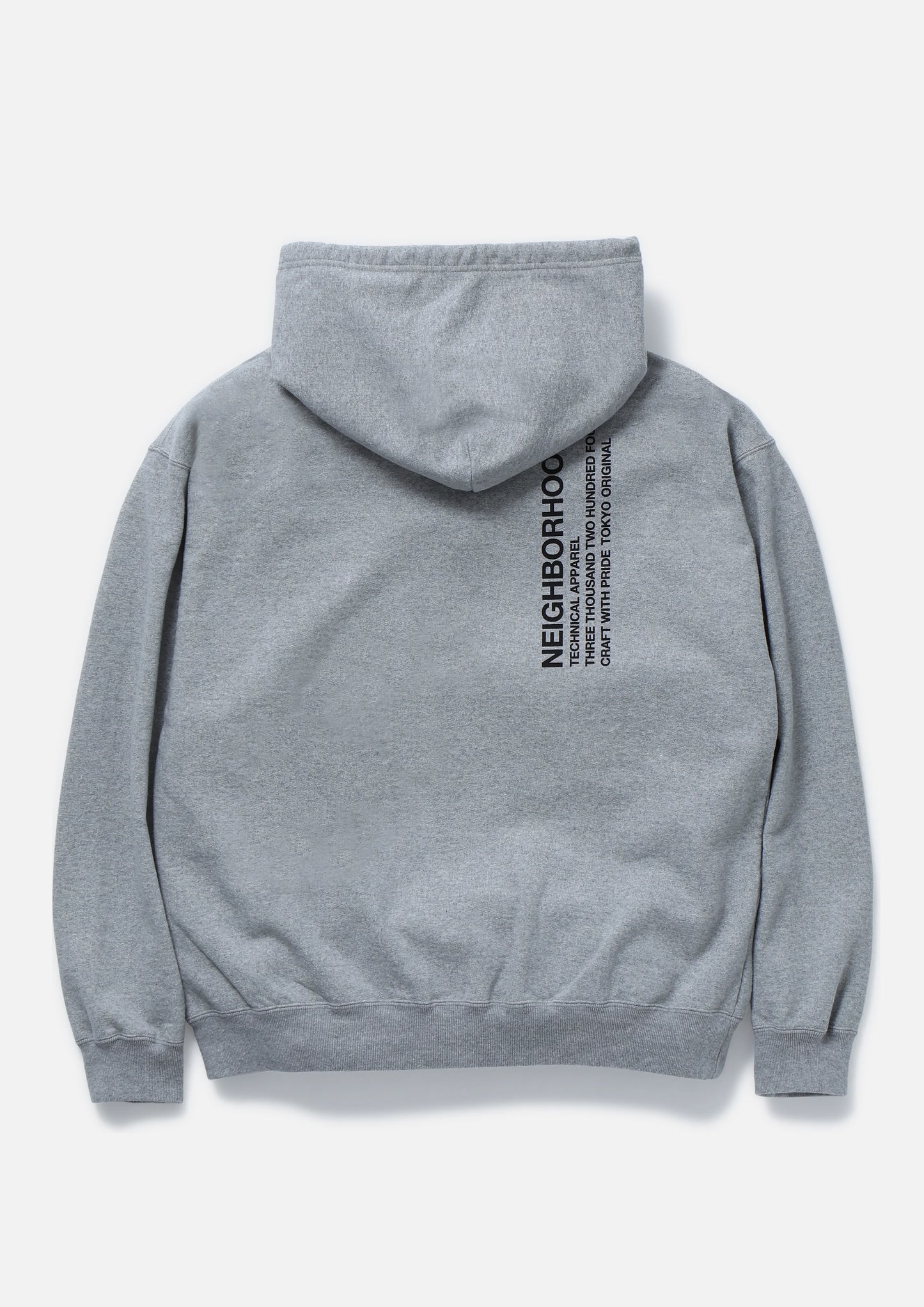 NEIGHBORHOOD 25SS SOLID SWEAT ZIP HOODIE LS