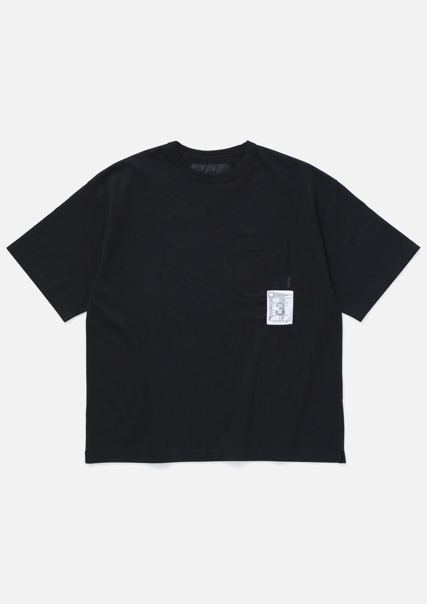 NEIGHBORHOOD 25SS BW CREWNECK-P SS