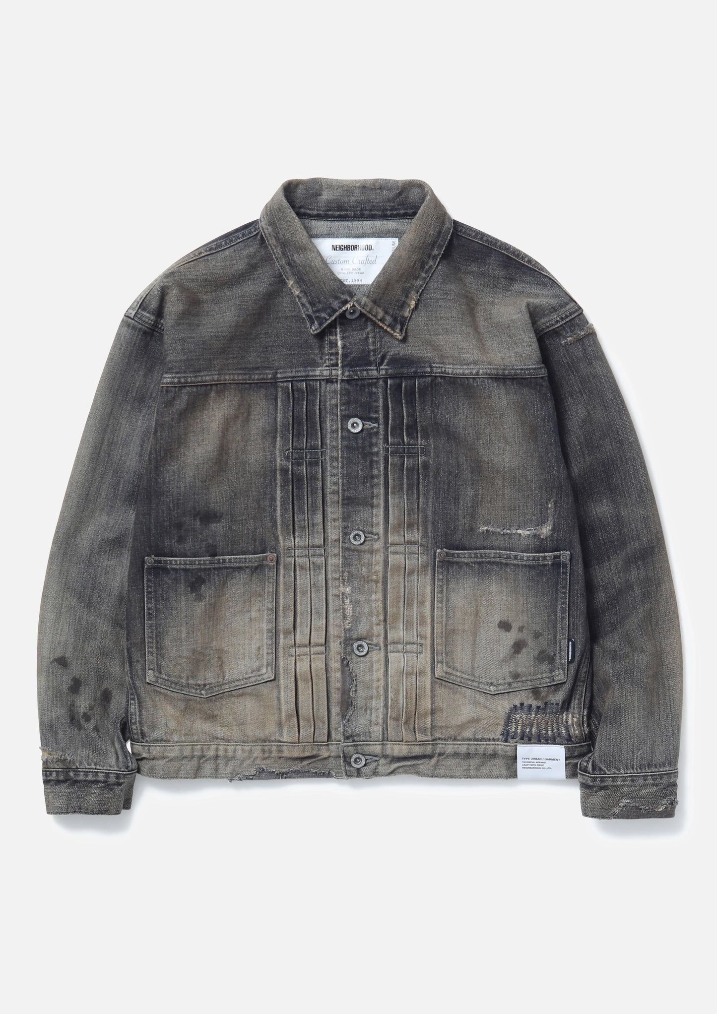 NEIGHBORHOOD 25SS SAVAGE DENIM TYPE-1 JACKET MOD