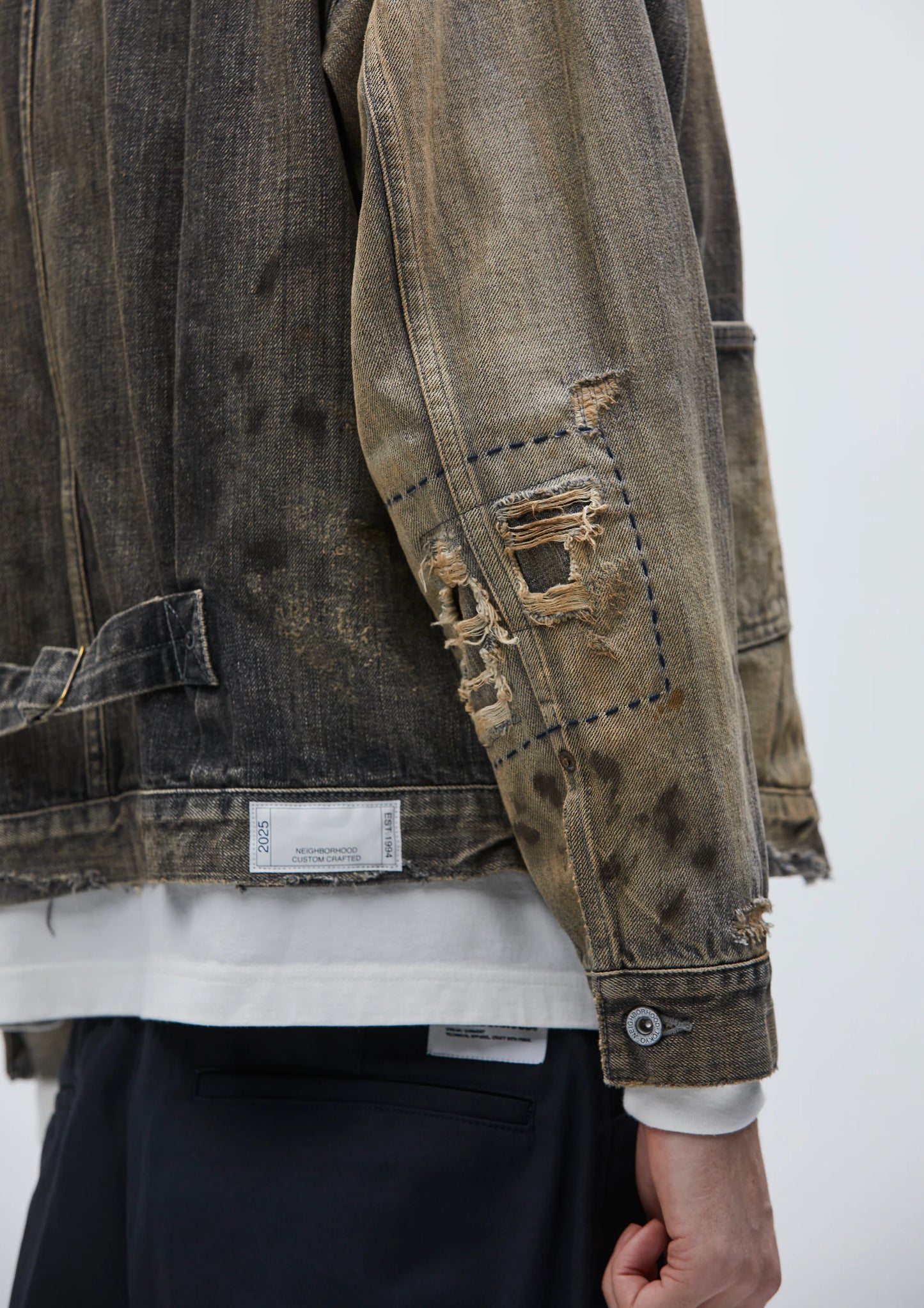 NEIGHBORHOOD 25SS SAVAGE DENIM TYPE-1 JACKET MOD