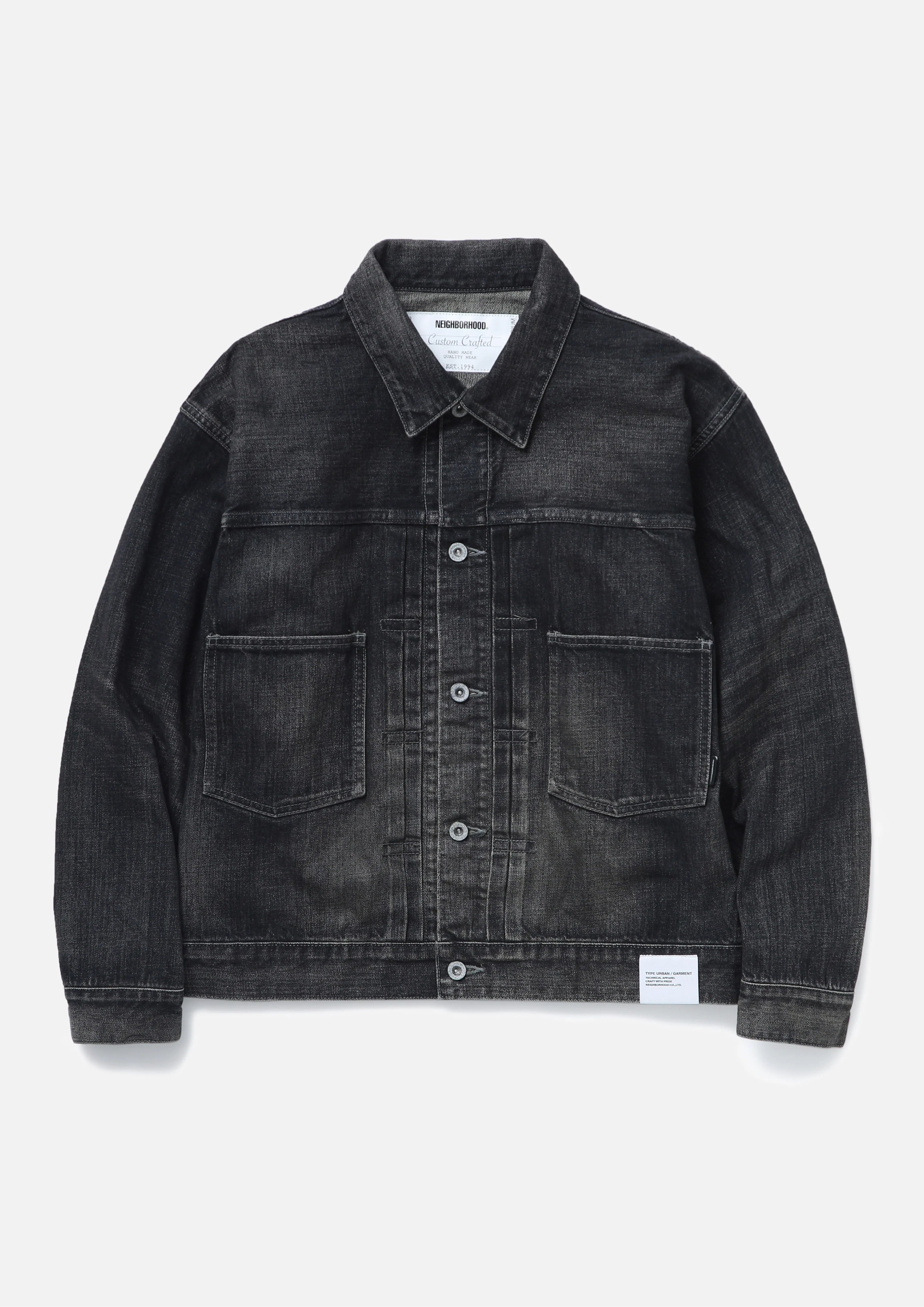 NEIGHBORHOOD 25SS WASHED DENIM TYPE-2 JACKET