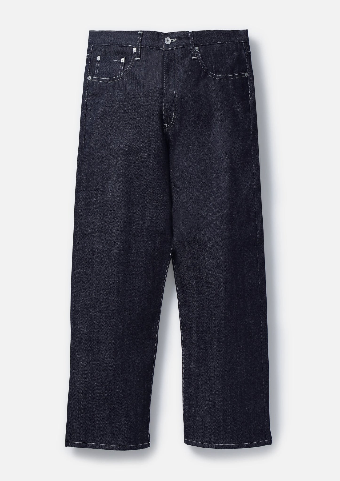 NEIGHBORHOOD 25SS RIGID DENIM DP WIDE PANTS