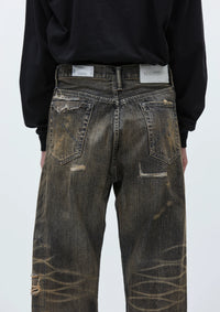 NEIGHBORHOOD 25SS SAVAGE DENIM DP BASIC PANTS
