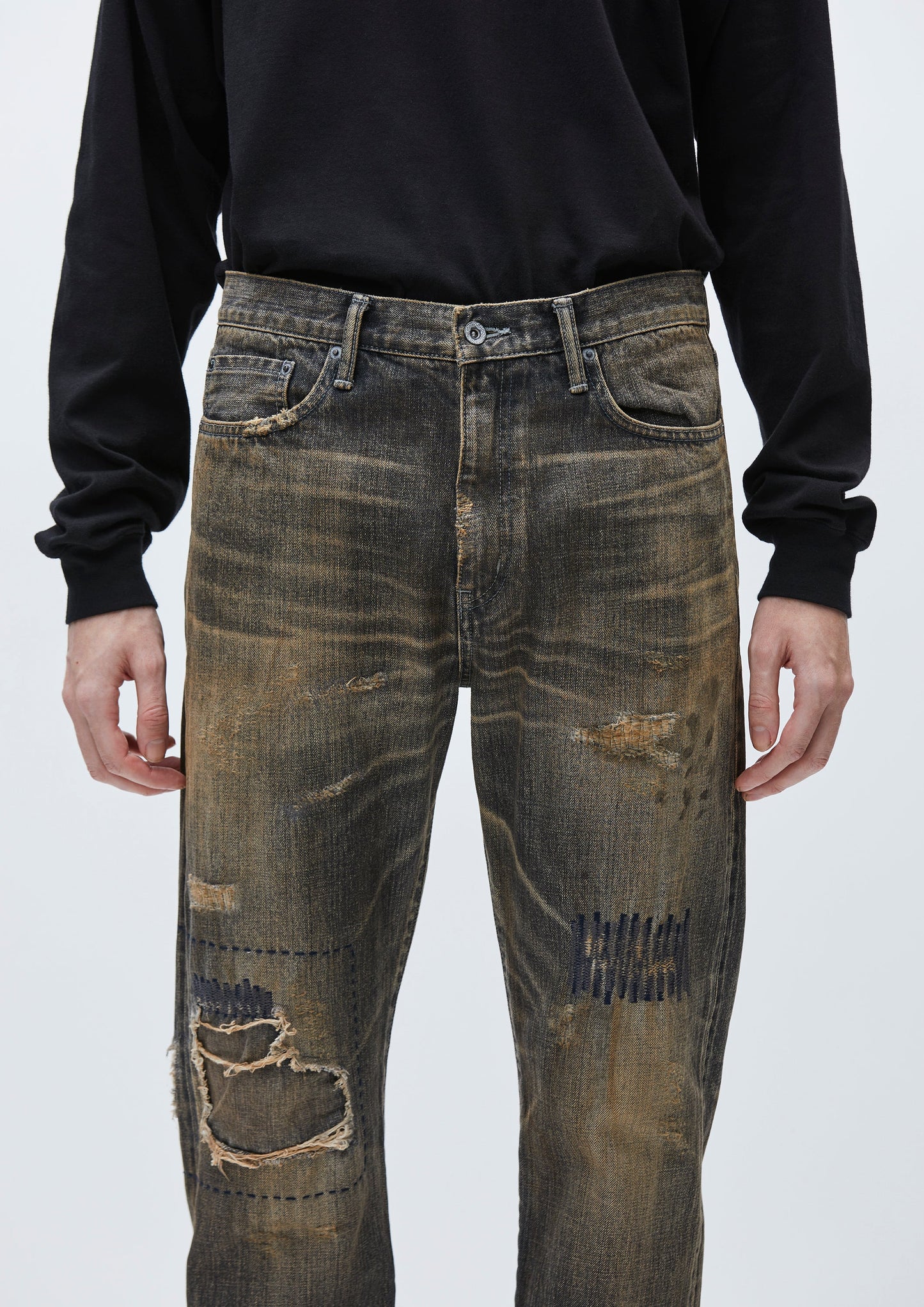 NEIGHBORHOOD 25SS SAVAGE DENIM DP MID PANTS