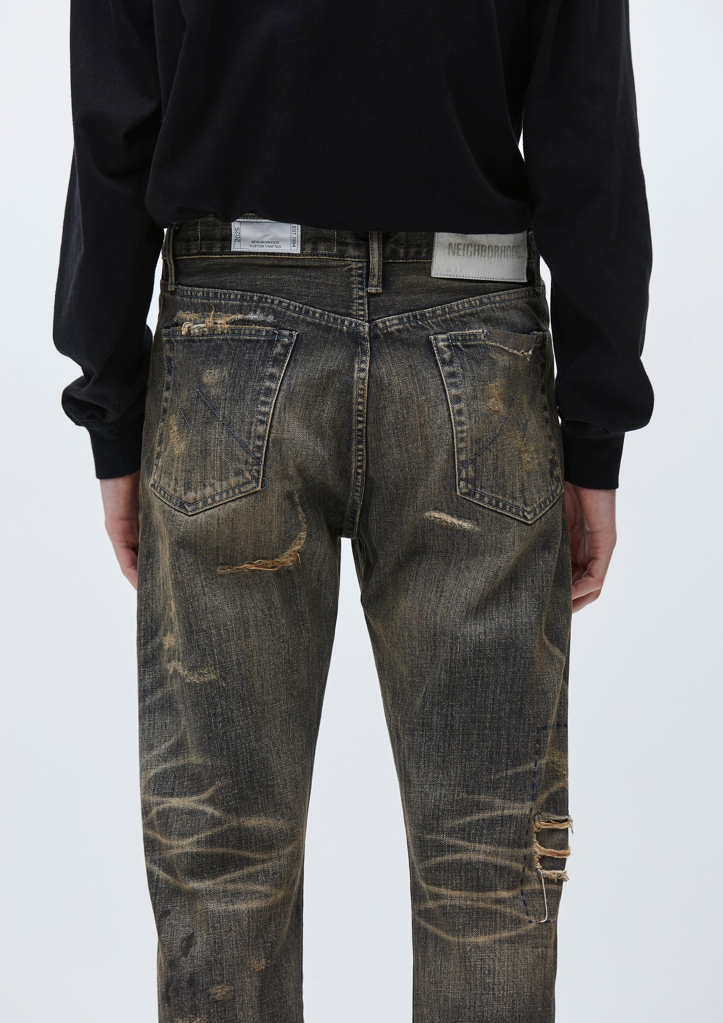 NEIGHBORHOOD 25SS SAVAGE DENIM DP MID PANTS