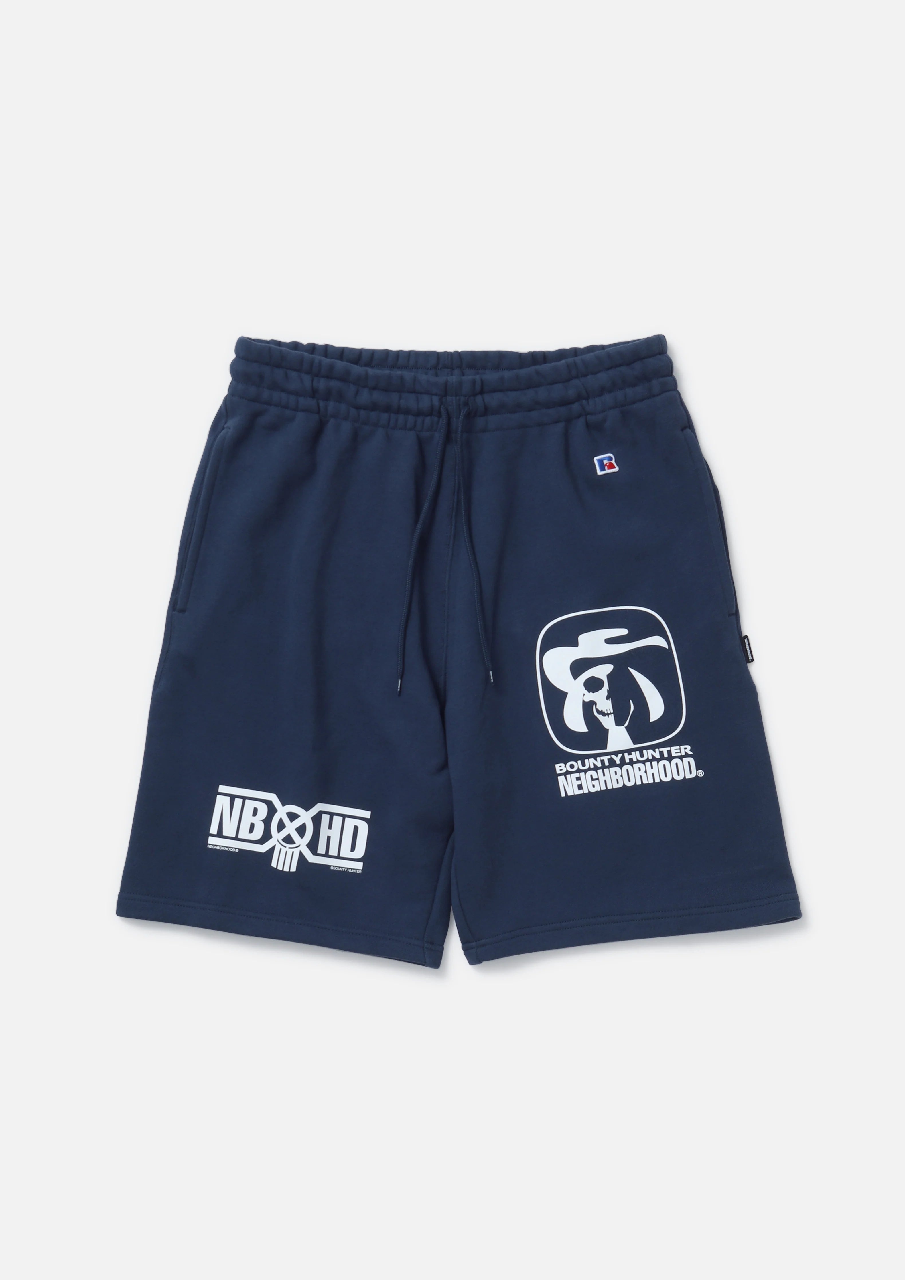 NEIGHBORHOOD x BOUNTY HUNTER x RUSSELL ATHLETIC / SWEAT SHORT PANTS