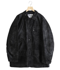 DAIRIKU 25AW Artificial Leather Hunting Jacket