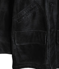 DAIRIKU 25AW Artificial Leather Hunting Jacket