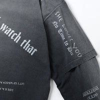 DAIRIKU 25AW TATTOO Switching Tee