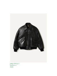 A.PRESSE 26SS Leather CWU-45 Flight Jacket