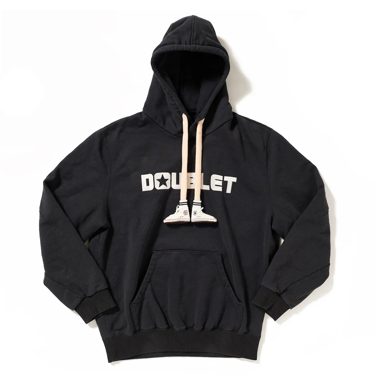 doublet × CONVERSE 25SS EMBROIDERY HOODIE