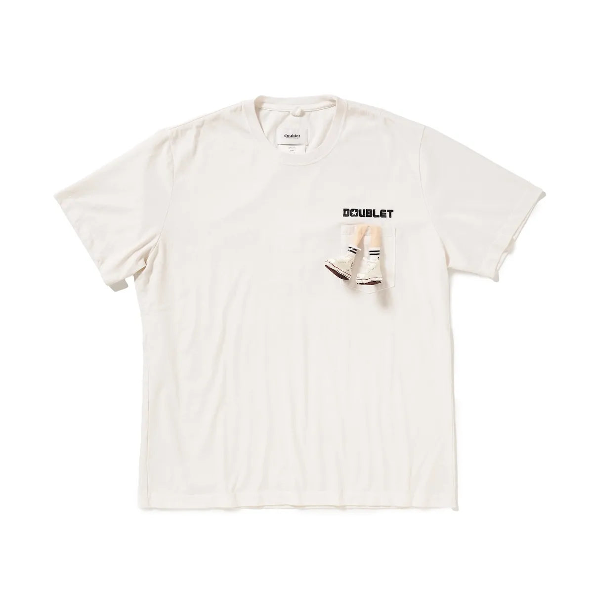 doublet × CONVERSE 25SS EMBROIDERY T-SHIRT