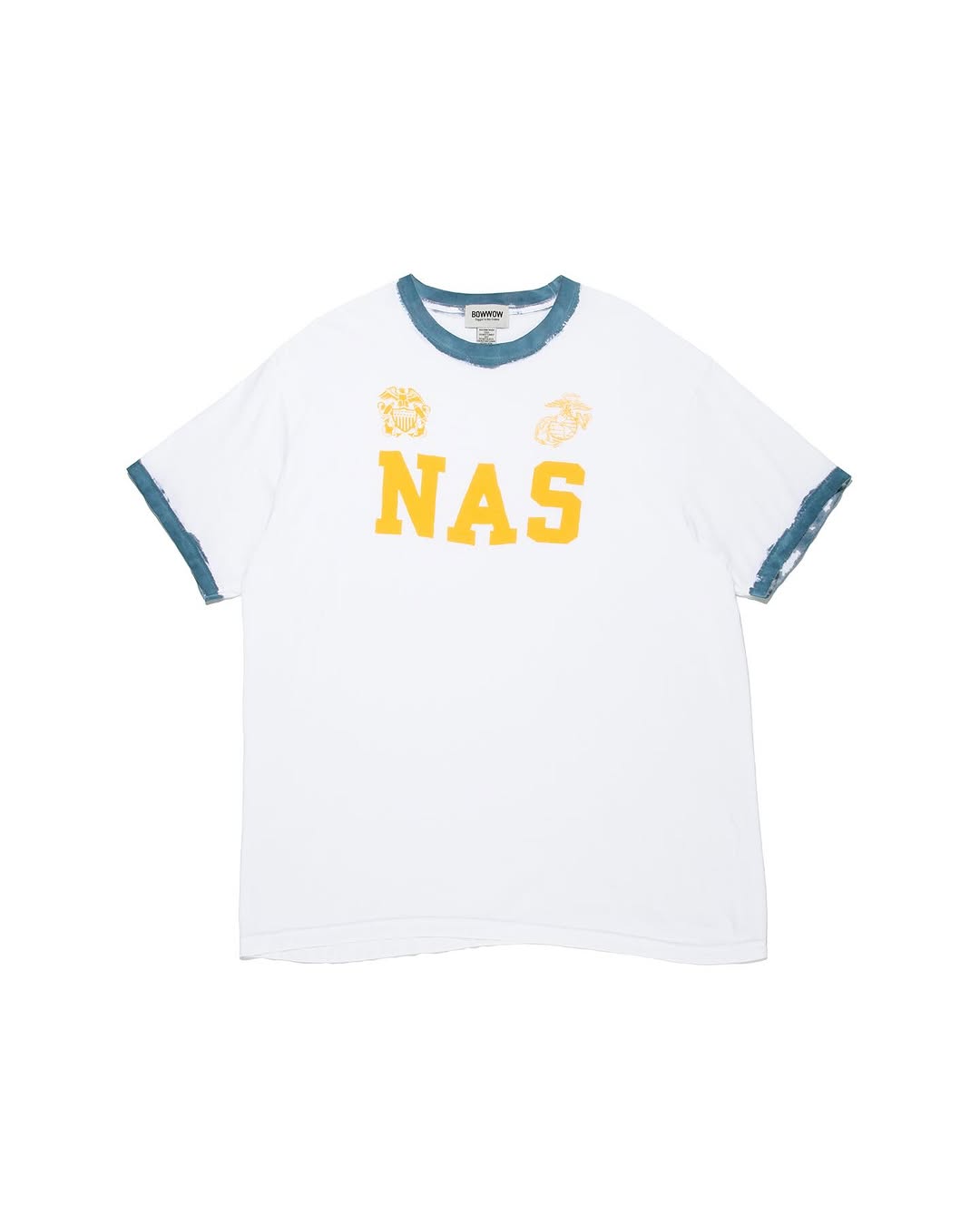 BOWWOW 25SS NAVAL AIR STATION TRIM TEE