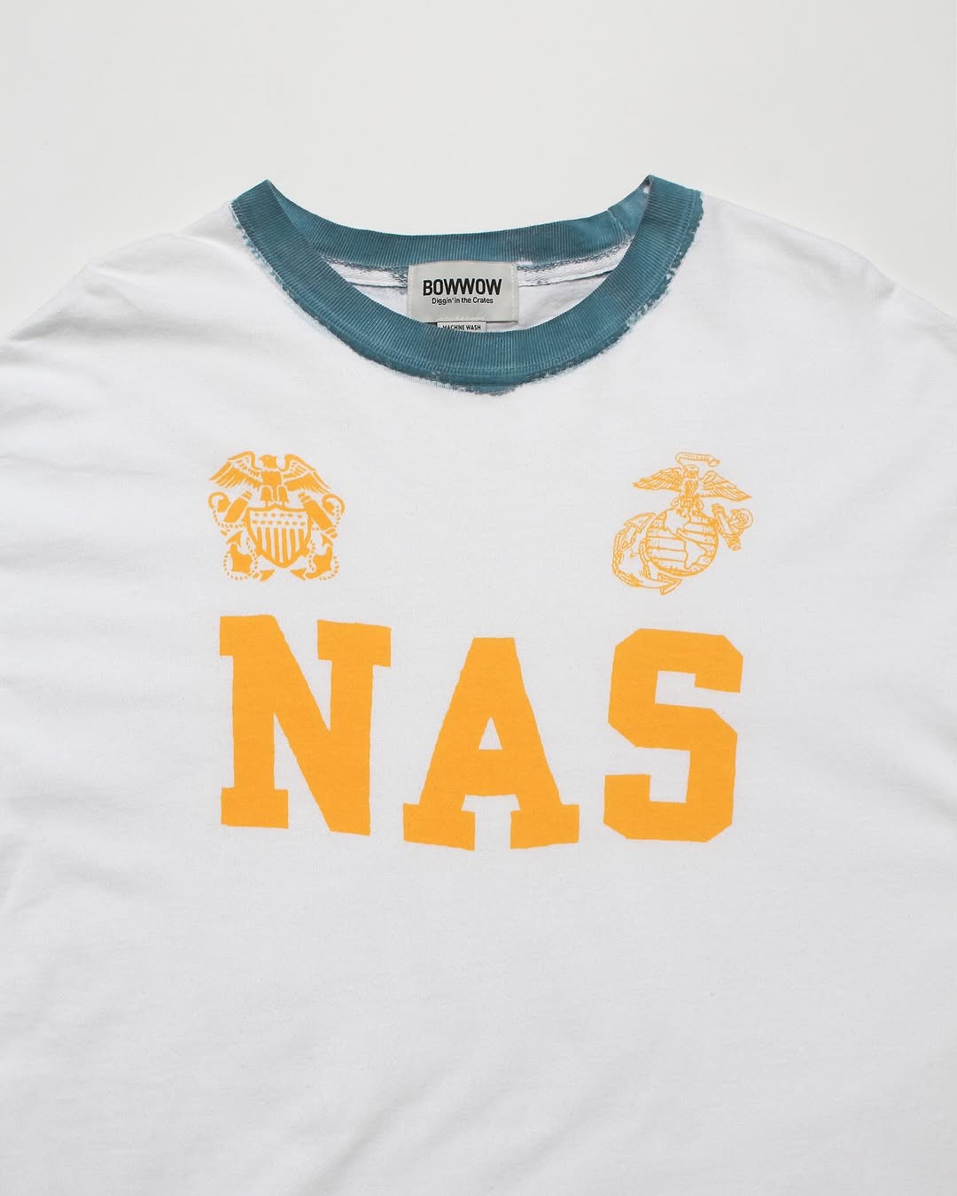 BOWWOW 25SS NAVAL AIR STATION TRIM TEE