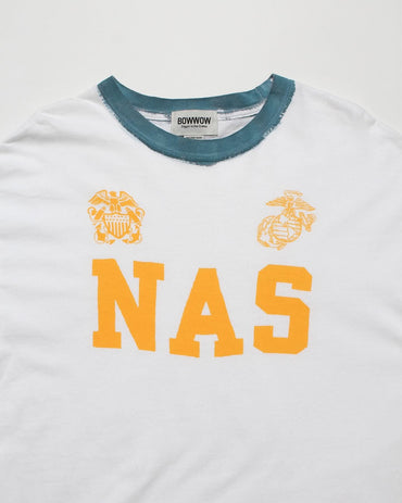 BOWWOW 25SS NAVAL AIR STATION TRIM TEE