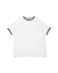 BOWWOW 25SS STRIPE RIBBED TEE