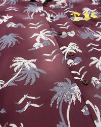 BOWWOW x TK RECORDS HAWAIIAN SHIRT SUNBURN